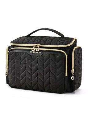Travel Toiletry Bag, Large Wide-open Travel Bag for Toiletries, Makeup Cosmetic